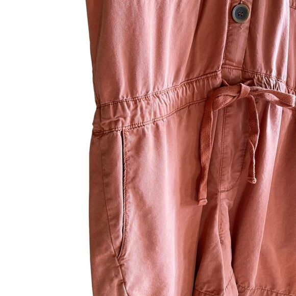 SANCTUARY Landscape Romper Orange Size XS - Picture 4 of 7